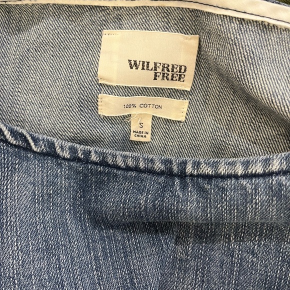 💙Wilfred Free Denim Mini Dress💙 - Picture 3 of 5